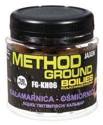 KULKI HACZYKOWE METHOD GROUND 16MM KAŁAMARNICA-OŚMIORNICA 100G JAXON FG-KH06