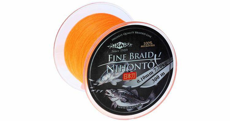 PLECIONKA NIHONTO FINE BRAID 018 ORANGE 300M MIKADO Z20O-018