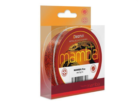 ŻYŁKA MAMBA Feeder / Fire 0,26mm 5,2kg 300m Delphin (101002770)