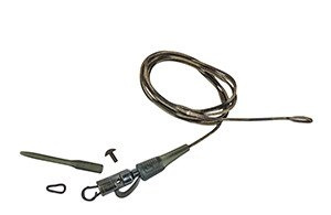 Prologic Safetly Clip QC Link Hollow Leader 80cm 45lbs 3pcs (50148)