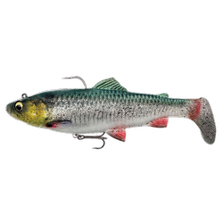 4D RATTLE SHAD TROUT 17CM 80G SINKING GREEN SILVER Savage Gear (74001)