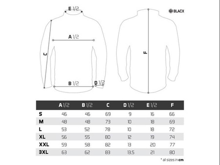 Odzież termiczna Delphin TUNDRA Blacx Bluza XL Delphin (101003660)