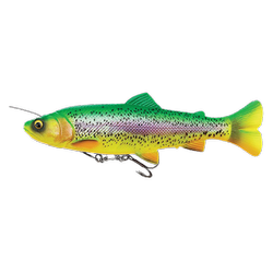 4D LINETHRU PULSETAIL TROUT 20CM 102G SLOW SINK FIRETROUT Savage Gear (73998)