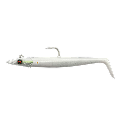 SANDEEL V2 14CM 33G SINKING WHITE PEARL SILVER 2+1 Savage Gear (72496)