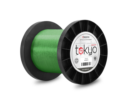 Monofil Delphin TOKYO / fluo zielony 0,33mm 8,2kg 4600m Delphin (101000861)