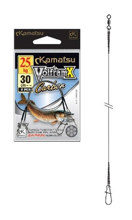 PRZYPON VOLFRAMX CARBON 30cm/25kg OP.40SZT 276030025