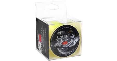 PLECIONKA ŻÓŁTA FLUO NIHONTO FINE BRAID 0.40 / 300m MIKADO Z20F-040