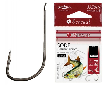 HACZYK SENSUAL - SODE Nr. 12 BN - torebka 10szt MIKADO HS10004-12-BN