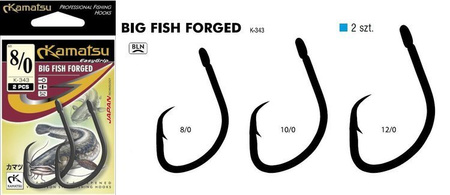 HAKI NA SUMA, HACZYKI SUMOWE BIG FISH FORGED K-343 10/0BLNO OP.2SZT KAMATSU 518600310