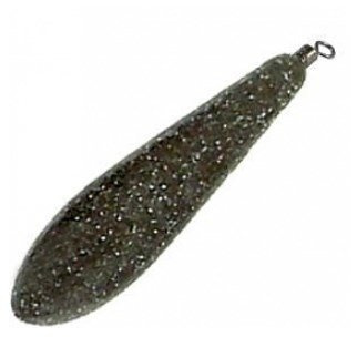 CIĘŻAREK KARPIOWY TYPU LONG Z KRĘTLIKIEM BRĄZOWY 110G 10X1SZT JAXON CP-1335110