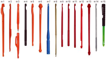 WYPYCHACZ PLASTIKOWY DWUSTRONNY NR.12 OP.10SZT KONGER 960000056