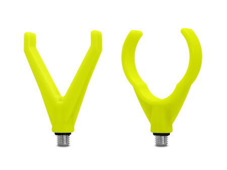Uchwyty na wędki Delphin HoldSET Uni V+U / żółty fluorescencyjny Delphin (101006007)