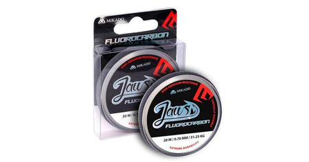 ŻYŁKA FLUOROCARBON JAWS 0.70mm/31.25kg/20m MIKADO ZFLJ01-070-20