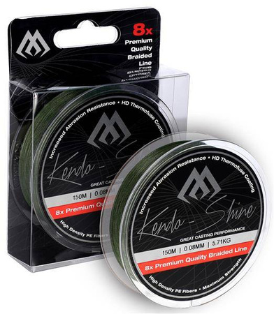 PLECIONKA KENDO SHINE GREEN ZIELONA 0.10mm\8.23kg\150m MIKADO ZKS00G-150-010