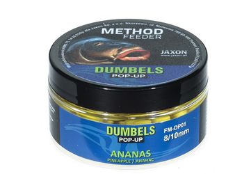 DUMBELS POP-UP METHOD FEEDER 8/10MM ANANAS 30G JAXON FM-DP01
