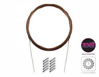 Stalka BOMB! zaciskane cybanty / 7 włókien 10m/14kg Delphin (916000015)