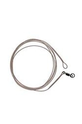 Prologic LM Mirage Loop Leader 100cm 45lbs W/Ring Swivel 2pcs (54952)