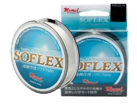Fluorocarbon MOMOI Soflex FC 50 m 0.185 mm/2.9 kg clear    DRAGON JMO-39-99-018