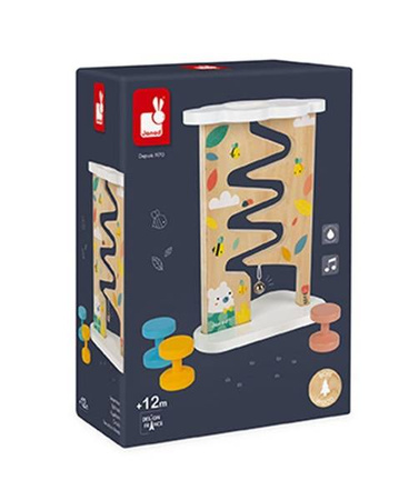 Tor zjeżdżalnia z dzwoneczkiem drewniany Pure, Janod