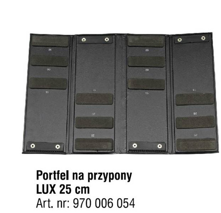 PORTFEL NA PRZYPONY LUX 25cm KONGER 970006054
