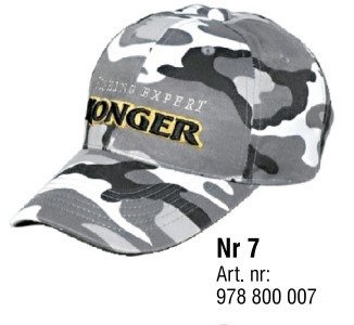 CZAPKA KONGER Z DASZKIEM MORO BIAŁA NR.7 ROZMIAR 58/60/62 978800007