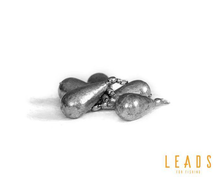 Delphin LEADS Gruszka z krętlikiem / 5szt 25g Delphin (965903025)