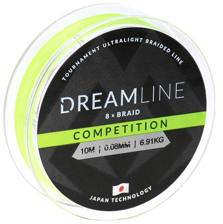 PLECIONKA DREAMLINE FLUO GREEN 0.12mm\10.21kg\10m - op. 1szp. MIKADO