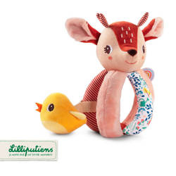 LILLIPUTIENS Grzechotka-chwytak Sarenka Stella 6 m+