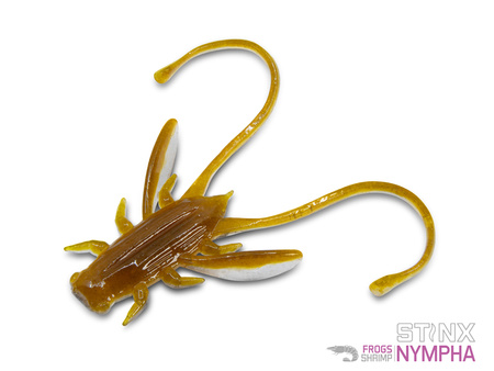 Sztuczna przynęta Delphin B! Stinx NYMPHA / 20 szt. 2.5cm / MUDDY Delphin (101005900)