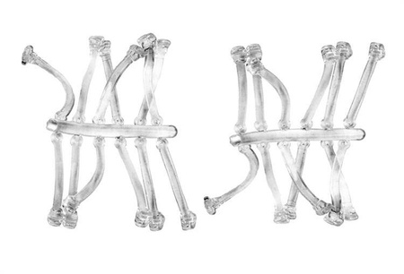 Elastyczny stoper przynęty 15mm przezroczysty Delphin (830300061)