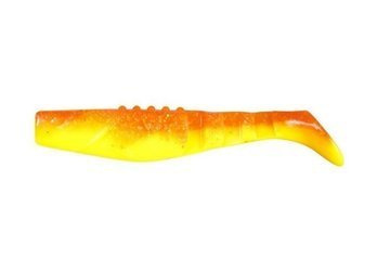 Ripper  Phantail PRO 2,5"/6cm 5szt./bag SUPER YELLOW/CLEAR orange glitter BOX    DRAGON CHE-PT25D-41-920