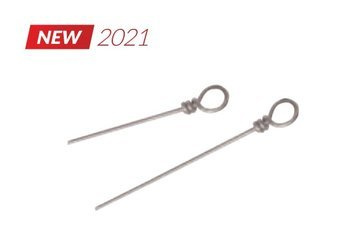 PINY DO GUM JAWS 38mm - op.10szt. MIKADO HDJ07-38