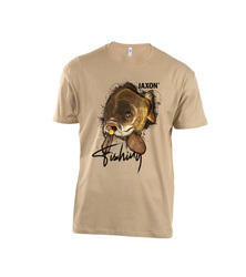 KOSZULKA JAXON NATURE BEŻ KARP XXL UR-KC001XXL