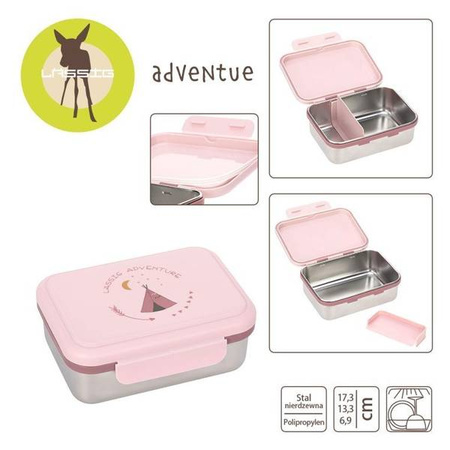 Lassig Lunchbox ze stali nierdzewnej Adventure Tipi