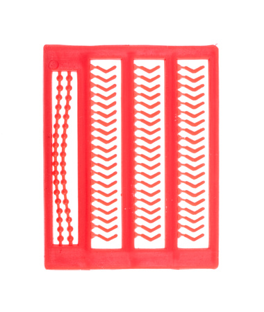 STOPERY DO KULEK I PELLETU CZERWONE 10X1SZT JAXON AC-3573D