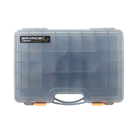PUDEŁKO WĘDKARSKIE LUREBOX 2 SIDED SMOKE LARGE 29.5X20.5X6.2CM Savage Gear (74223)