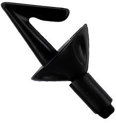 KLIPS - ZACZEP Z TARCZA - CZARNY - op.3szt. MIKADO AM-SUR-ZK01-B