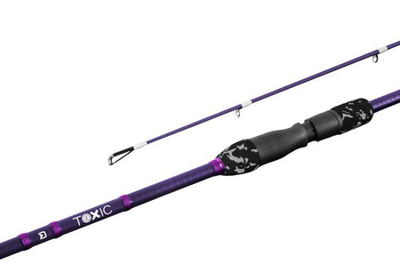 WĘDKA SPINNING TOXIC 2G / 2 składy 213cm/5-25g/2 składy Delphin (101001318)