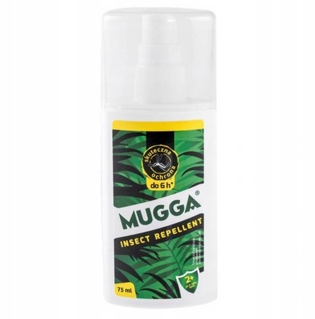 MUGGA W SPRAYU 9,5% DEET PREPARAT PRZECIWKO KOMAROM I MESZKOM 111111118