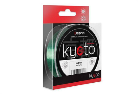 ŻYŁKA Monofil Delphin KYOTO zielony 0,148mm 2,0kg 200m Delphin (101000123)