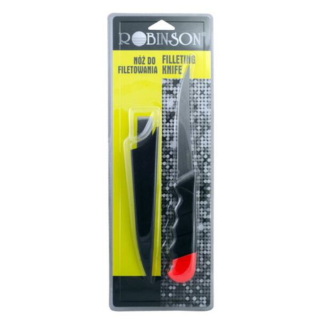 Nóż do filetowania z pojemnikiem, dł.27cm Robinson 89-RP-002