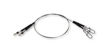 PRZYPONY TYTANOWE EFFZETT KINK-FREE TITANIUM LEADER 30cm - 11 kg / 2 szt. DAM (56400)