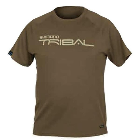 Koszulka T-Shirt Shimano Tribal Tactical Wear 3XL Tan Shimano (SHTTW16XXXL)