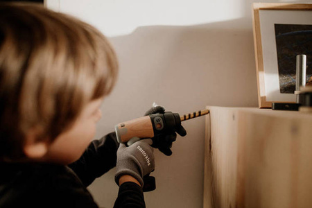 Drewniana wiertarko-wkrętarka Brico'kids, Janod