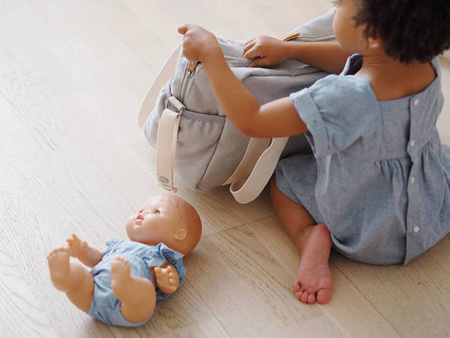 Beaba Torba dla mamy Paris Pearl grey