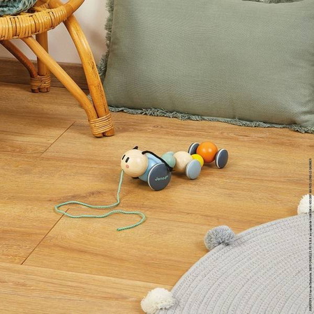 Drewniana dżdżownica do ciągnięcia Sweet Cocoon, Janod