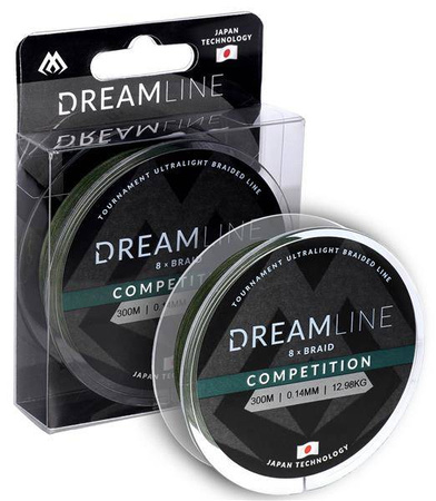 PLECIONKA DREAMLINE GREEN 0.20mm\20.83kg\300m - op. 1szp. MIKADO ZDL000G-300-020