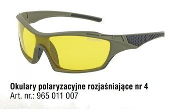 OKULARY POLARYZACYJNE NR.4 ROZJAŚNIAJĄCE+SMYCZ KAMATSU 965011007