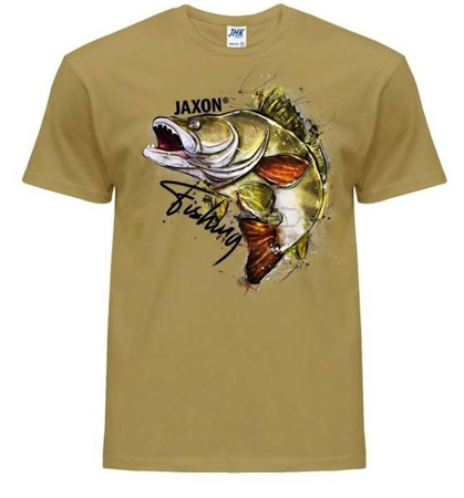 KOSZULKA BEŻ SANDACZ M JAXON UR-KC011M