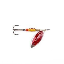 Błystka Mepps AGLIA LONG REDBO srebrna nr 3